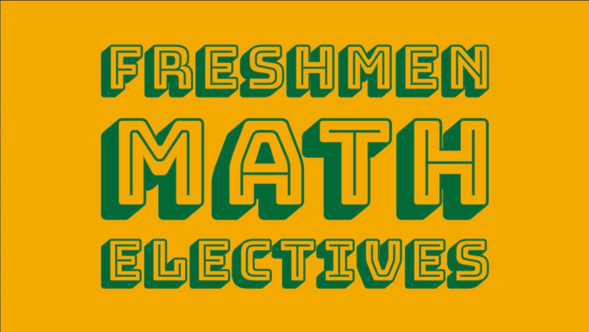 Math Department Incoming Freshman Video